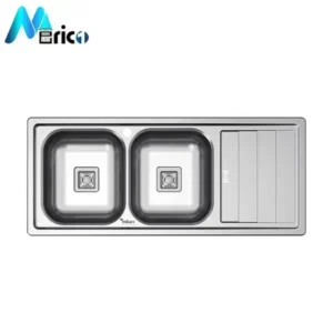 سینک میلان کد 1012 توکار دو لگنه