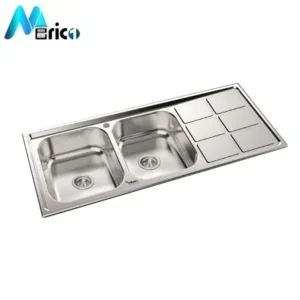 سینک میلان کد 1016 توکار دو لگنه