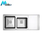 سینک میلان کد 6010 توکار دو لگنه