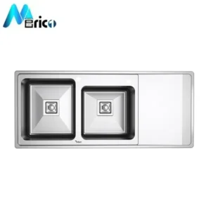 سینک میلان کد 6010 توکار دو لگنه